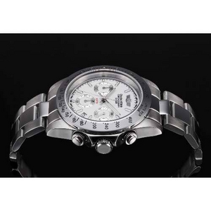 Charles Vogele(シャルル・ホーゲル) メンズクロノグラフブレスウォッチ CV-7873-2