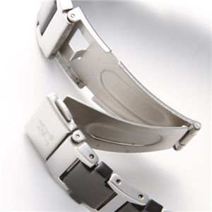 Alessandra olla(アレッサンドラ・オーラ) ブラックセラミックウォッチ AO-18000-3L ブルーサファイアレディース