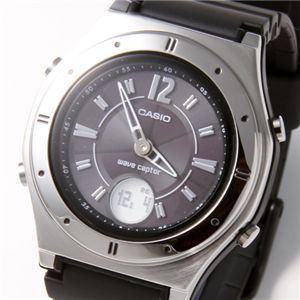 CASIO（カシオ） wave ceptor レディース 電波 タフソーラー LWA-M140-1AJF ブラック