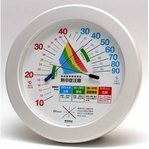 EMPEX（エンペックス） 環境管理温・湿度計「熱中症注意」 TM-2482W