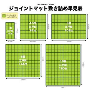 コルクマット 96枚セット(約6畳用)