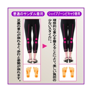 シェイプゾーン BIKYAKU ブラック・ブロンズ(ブラウン)/ S・M・Lサイズ