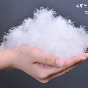 イングランド産ダウンファイバー100％使用　増量掛布団　寝具3点セット モカベージュ