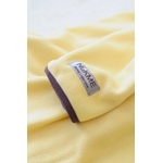 着るブランケット NuKME（ヌックミィ） 袖付き毛布 イエロー