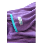 着るブランケット NuKME（ヌックミィ） 袖付き毛布 パープル