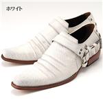 Bracciano シャーリング リングベルトシューズ 7611 26