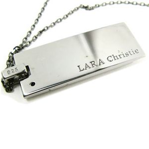 LARA Christie(ララクリスティー) Star link with Taurus(おうし座4/21〜5/20) 星座ネックレス【BLACK Label】
