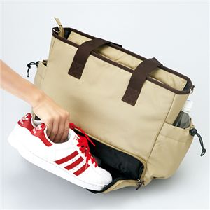 たっぷり入る2WAYトートバッグ