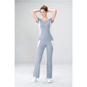 JOCKYスムーブウェア上下セット グレー LL