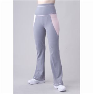 JOCKY スムーブウエア ロングパンツ グレー/ピンク LLサイズ