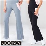 JOCKY スムーブウエア ロングパンツ グレー／ピンク LLサイズ