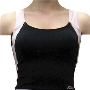 JOCKY スムーブウエア キャミトップ ブラック/ピンク Mサイズ