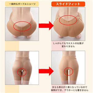 次世代パンティガードル スライドフィット ブラック Mサイズ