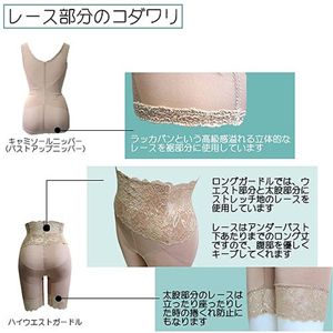 パワーネットハイウェストガードル 【2枚組】モカL