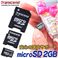 TRANSCEND microSD 2GB TRANSCEND microSD 2GB