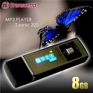 Transcend MP3v[[ T.sonic 320 8GB@̏ڍׂ݂