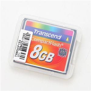 真の一眼レフユーザーに！！　Transcend コンパクトフラッシュ8GB×133倍速
