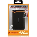 Transcend(トランセンド) ミニポータブルHDD StoreJet18M 120G