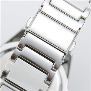 Charles Vogele ホワイトセラミックウォッチ メンズ