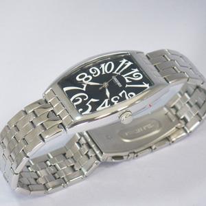 ジョルジュレッシュ 紳士　３針メタル腕時計 GR-14001-02 ブラック