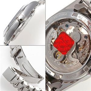 ficce（フィッチェ） オートマチック ブレスウォッチ FC-11704　ブラウンガラス