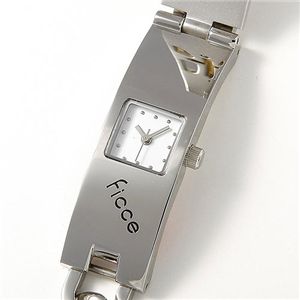 ficce(フィッチェ) チェーンブレス メンズウォッチ FC-11025 白文字盤