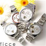 ficce(フィッチェ) クォーツ&自動巻 レディースブレスウォッチ FC-11032-06/ブルーシェル