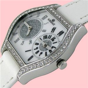 ST.MAREGE(セントマリアージュ) ツインフェース 婦人腕時計 2004-01/ホワイト