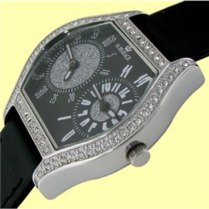 ST.MAREGE(セントマリアージュ) ツインフェース 婦人腕時計 2004-02/ブラック