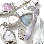 ficce（フィッチェ） レディースブレスウォッチ FC-11029-03/ピンクシェル文字盤