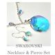 SWAROVSKI�l�b�N���X���s�A�XSET�i�V�F���^�j