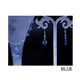 SWAROVSKI�l�b�N���X���s�A�XSET(�u���[)