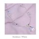 SWAROVSKI�l�b�N���X���s�A�XSET�n�[�g�^(�z���C�g)