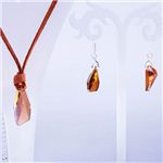 SWAROVSKI(������ե�����)�ͥå��쥹��������SET��BROWN��
