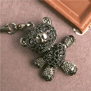 スワロフスキー キラキラクマさん ビターブラック