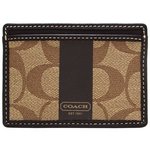 COACH�@�R�[�`�w���e�[�W �X�g���C�v �X���� �J�[�h�P�[F74515 SKHBR 