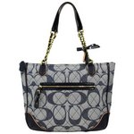 COACH �R�[�`�|�s�[ �L���e�b�h �V�O�l�`���[ �f�j�� �X���[�� �`�F�[�� �g�[�g �g�[�g�o�b�O�@25063 BDENV 