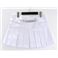 プリーツキュロットスカート 710120-2290 ホワイト 36