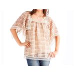 スクエアーレースチュニック 820380-3089 ベージュ