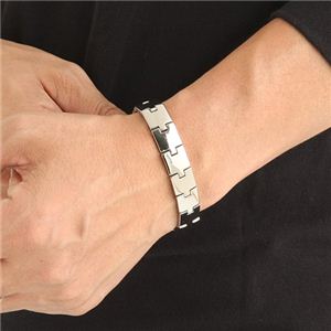 カラーゲルマ50ブレスレット ブルー 185mm