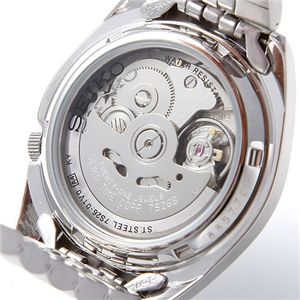 SEIKO(セイコー) セイコー5 オートマメンズブレスウォッチ SNK355K／シルバー（バーインデックス）
