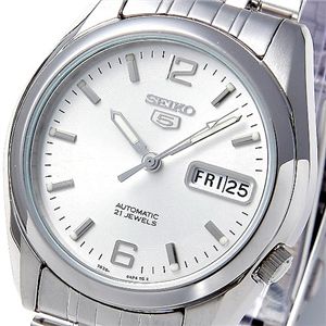 SEIKO(セイコー) セイコー5 オートマメンズブレスウォッチ SNK385K／シルバー
