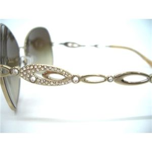 BVLGARI（ブルガリ） サングラス BV6025B-278/13 ブラウンハーフ×ゴールド 第2画像