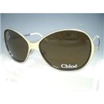 Chloe(クロエ) サングラス CL2142-C04・ブラック×ホワイト