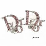 Christian Dior　イヤリング Rose/D61211