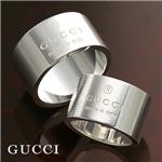 GUCCI シルバーリング 163197 J8400 8106 17号