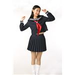 長袖セーラー　紺　M