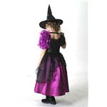 【在庫処分特価】メロディドレス 紫 子供120