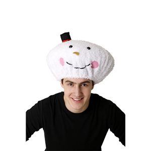 【2010年クリスマスサンタコスプレ】雪だるまアフロ