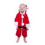 クリスマスコスプレ サンタカバーオール 子供80